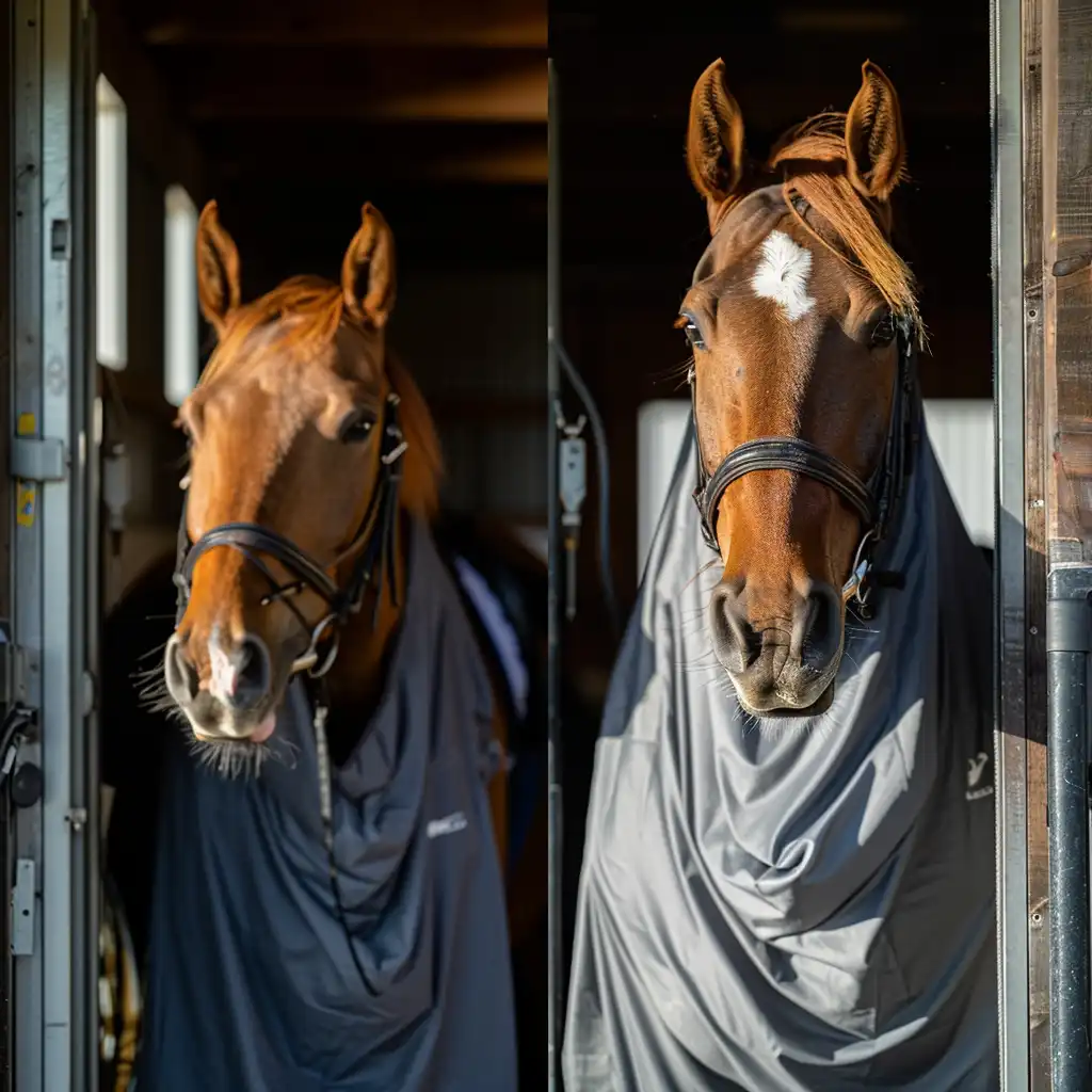 Reflecterende uitrijdekens voor veiligheid bij nacht